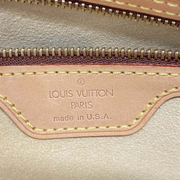 Louis Vuitton Monogram Looping MM Shoulder Bag M51146 Brown Women's